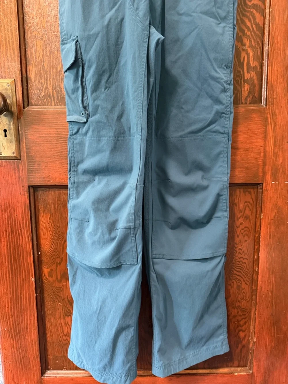 Duluth Trading Co Teal Blue Overalls - Picture 3 of 10